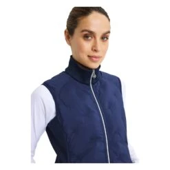 Rohnisch Ladies Padded Windbreaker Golf Vest 112460 -Clarkes Golf Store 112460 S014 03 Photoroom