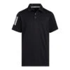 Junior Adidas 3-Stripe Golf Polo Shirt HF3092