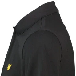 Lyle & Scott Tech Golf Polo Shirt SP1760G 12 Lyle & Scott Tech Golf Polo Shirt SP1760G -Clarkes Golf Store 5059775263603 Side final output Close up