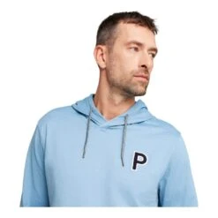 Puma Cloudspun Patch Golf Hoodie 625163 9 Puma Cloudspun Patch Golf Hoodie 625163 -Clarkes Golf Store 625163 04 mod02 Photoroom