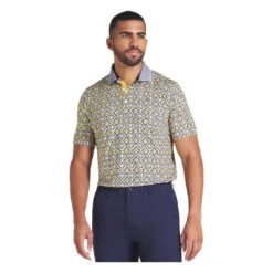 Puma X Palm Tree Crew Tile Golf Polo Shirt 630033