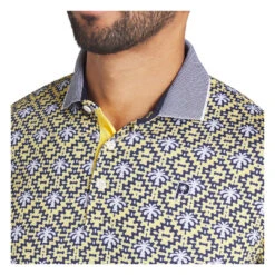 Puma X Palm Tree Crew Tile Golf Polo Shirt 630033 -Clarkes Golf Store 630033 01 MOD03 Photoroom