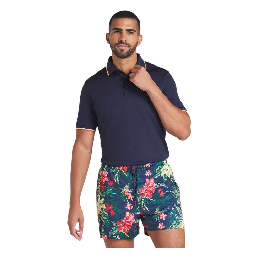 Puma X Palm Tree Crew Tipped Golf Polo Shirt 630034 3 Puma X Palm Tree Crew Tipped Golf Polo Shirt 630034