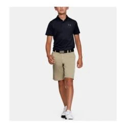 Under Armour Junior Performance Textured Golf Polo 2.0 1342083 -Clarkes Golf Store Armour Junior Performance Textured Golf Polo 1342083 6