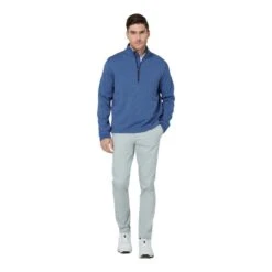 Callaway Hex Textured 1/4-Zip Golf Fleece CGKFD040 -Clarkes Golf Store CGKFD040 448 alt01 1 scaled Photoroom