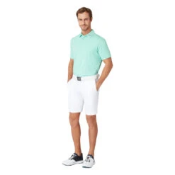 Callaway Warped Gingham Golf Polo Shirt CGKSF089 -Clarkes Golf Store CGKSF089313 TOP alt01 scaled Photoroom