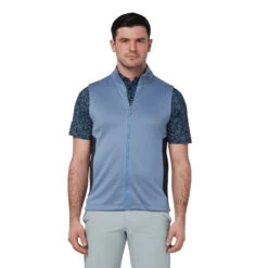 Callaway Chev Textured Golf Vest CGKSD000 -Clarkes Golf Store Callaway Chev Textured Golf Vest CGKSD000 0 2