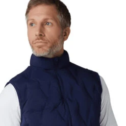 Callaway Chev Welded Quilt Golf Vest CGRFD092 -Clarkes Golf Store Callaway Chev Welded Quilt Golf Vest CGRFD092 1