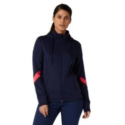 Callaway Ladies Midweight Fleece Golf Hoodie CGJFD023 -Clarkes Golf Store Callaway Ladies Midweight Fleece Golf Hoodie CGJFD023 3