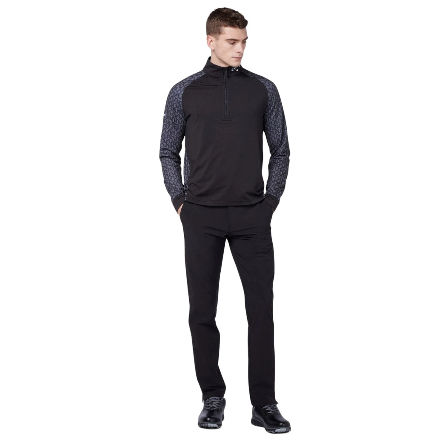 Callaway Odyssey Blocked 1/4 Zip Golf Mid Layer CGJSD0D5 6 Callaway Odyssey Blocked 1/4 Zip Golf Mid Layer CGJSD0D5 - Image 4