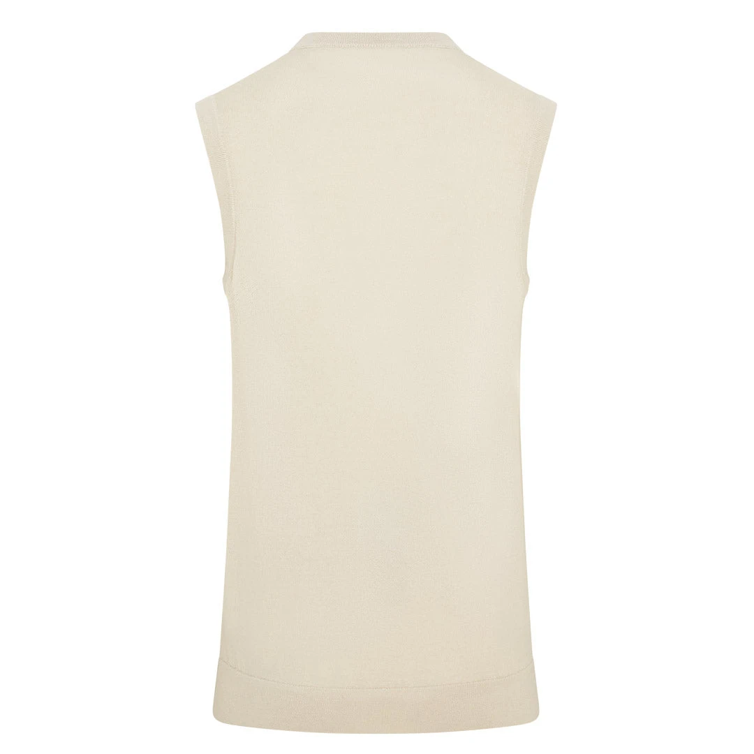 Lyle & Scott Merino Blend Knitted V-Neck Golf Vest KN2260G 4 Lyle & Scott Merino Blend Knitted V-Neck Golf Vest KN2260G - Image 2