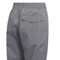 Junior Adidas Provisional Rain Tracksuit Bottoms FI8662 -Clarkes Golf Store FI8662 4 APPAREL Photography DetailView1 white