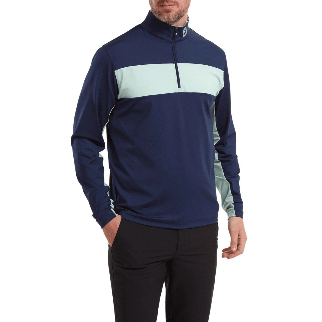FootJoy Engineered Chest Stripe Chill-Out Golf Pullover 88426 6 FootJoy Engineered Chest Stripe Chill-Out Golf Pullover 88426 - Image 4