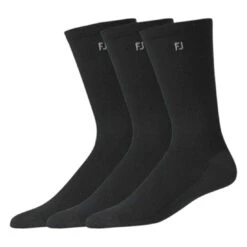 FootJoy ProDry Lightweight Crew Golf Socks 3-Pack 17140