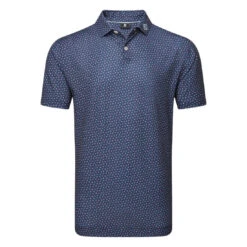 FootJoy Bounce Print Pique Golf Polo Shirt 34036