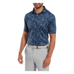 FootJoy Pop Camo Lisle Golf Polo Shirt 34059 -Clarkes Golf Store FJ 34059 02 Photoroom