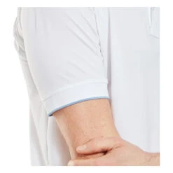 FootJoy Tipped Pique Golf Polo Shirt 34074 -Clarkes Golf Store FJ 34074 05 Photoroom