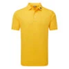 FootJoy Stretch Pique Solid Golf Polo Shirt 34078 -Clarkes Golf Store FJ 34078 01 Photoroom