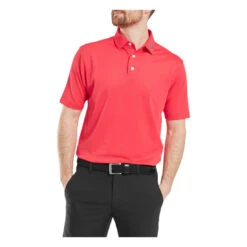 FootJoy Stretch Pique Solid Golf Polo Shirt 34080 -Clarkes Golf Store FJ 34080 02 Photoroom