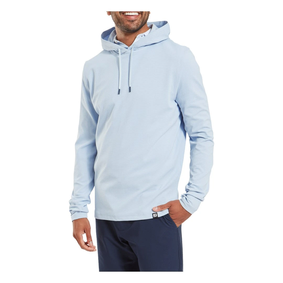 FootJoy Ottoman Jacquard Golf Hoodie 34081 5 FootJoy Ottoman Jacquard Golf Hoodie 34081 - Image 3