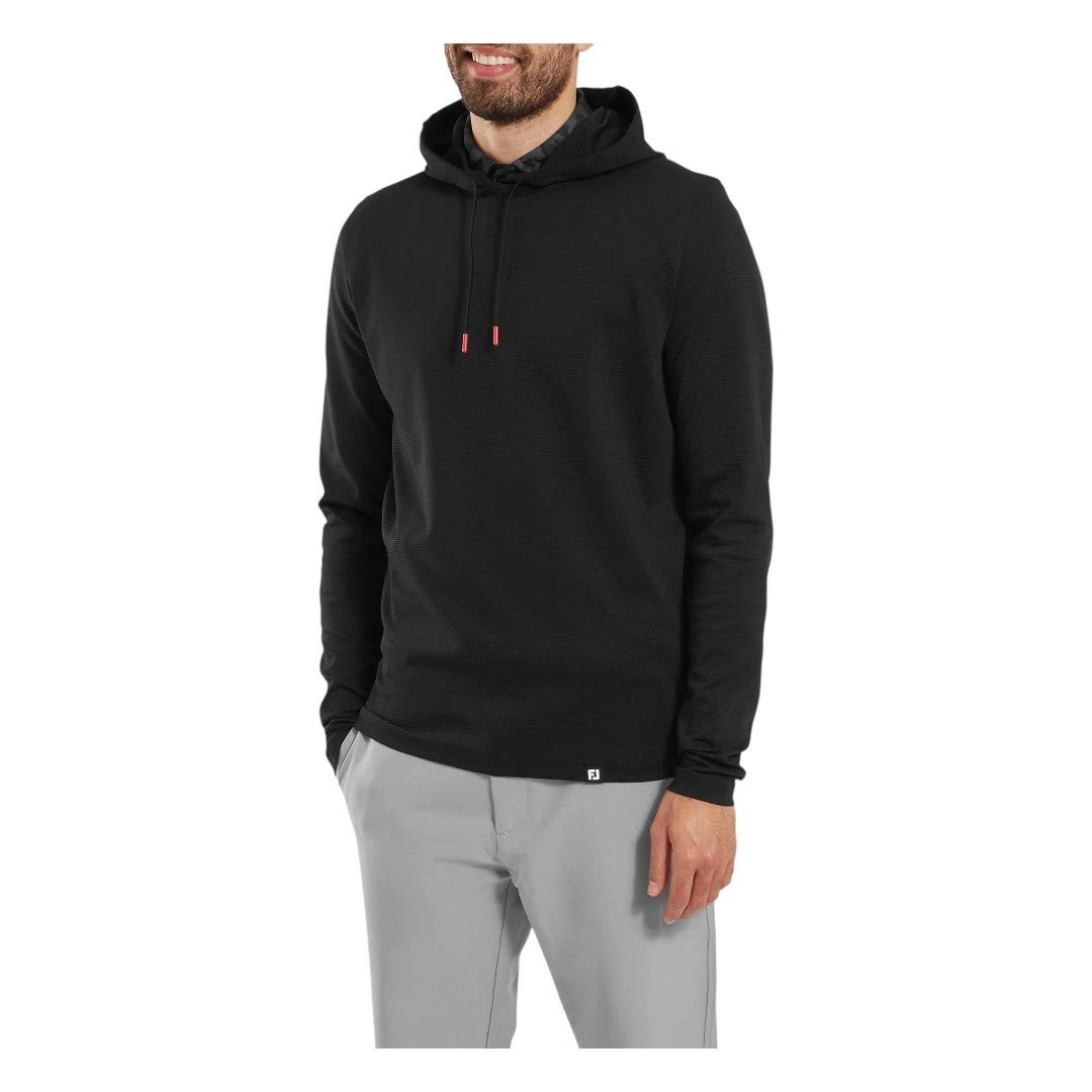 FootJoy Ottoman Jacquard Golf Hoodie 34087 5 FootJoy Ottoman Jacquard Golf Hoodie 34087 - Image 3