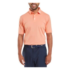 Footjoy Stretch Pique Solid Golf Polo Shirt 34123 -Clarkes Golf Store FJ 34123 02 Photoroom