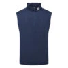 FootJoy Half-Zip Golf Vest 34146 -Clarkes Golf Store FJ 34146 01 Photoroom
