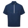 FootJoy Zephyr SS Golf Windshirt 34155 -Clarkes Golf Store FJ 34155 01 Photoroom