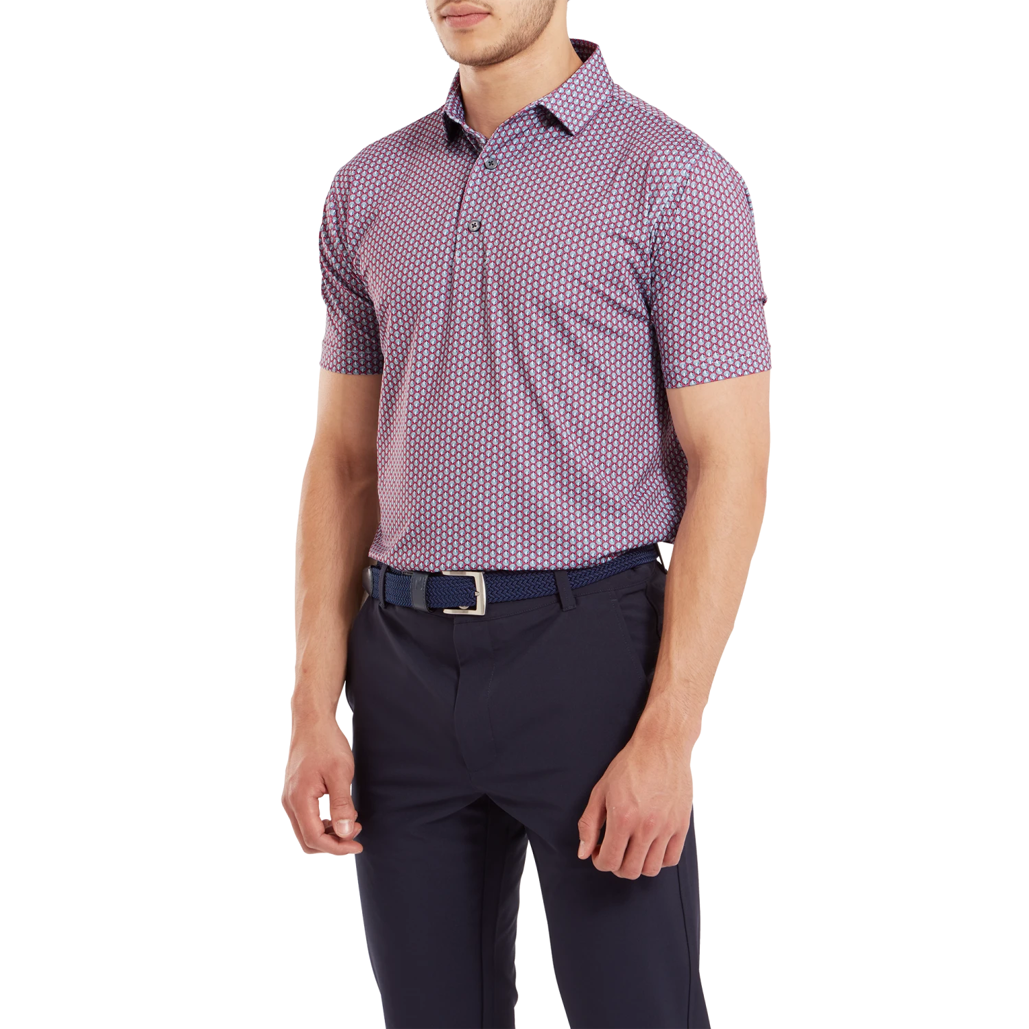 FootJoy Shell Foulard Golf Polo Shirt 81579 4 FootJoy Shell Foulard Golf Polo Shirt 81579 - Image 2
