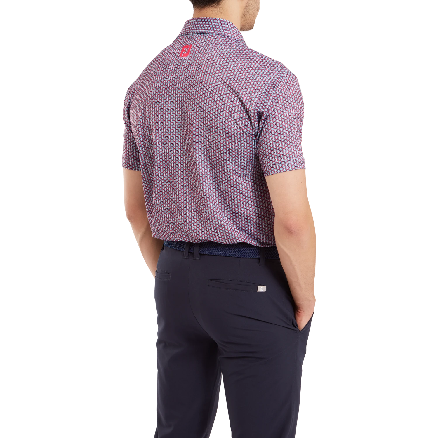 FootJoy Shell Foulard Golf Polo Shirt 81579 5 FootJoy Shell Foulard Golf Polo Shirt 81579 - Image 3