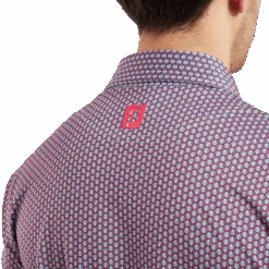 FootJoy Shell Foulard Golf Polo Shirt 81579 11 FootJoy Shell Foulard Golf Polo Shirt 81579 -Clarkes Golf Store FJ 81579 05