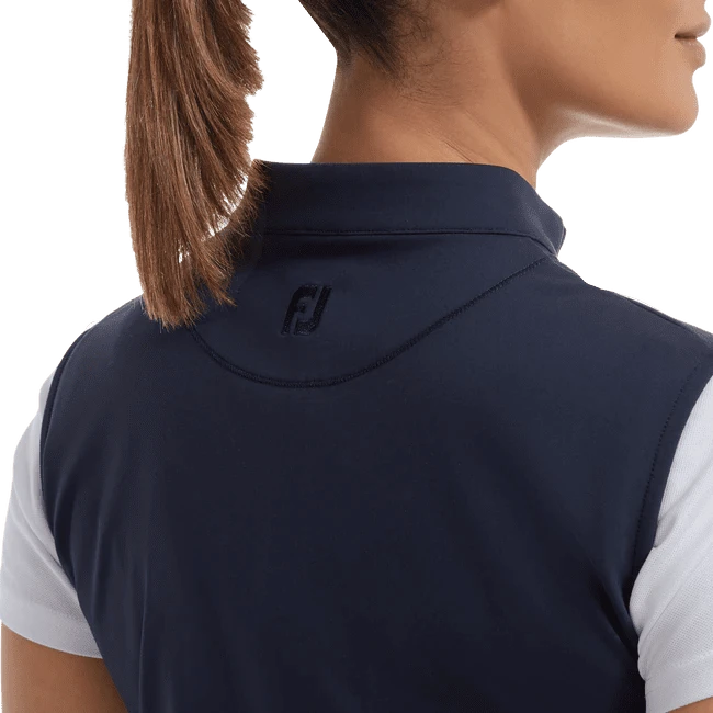 FootJoy Ladies Full Zip Golf Vest 88508 4 FootJoy Ladies Full Zip Golf Vest 88508 - Image 2