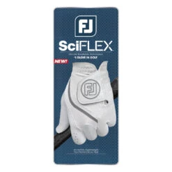 Footjoy SciFlex Golf Glove 68200E -Clarkes Golf Store Fj 68200 Packaging Photoroom