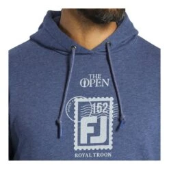 FootJoy 152nd Open Postage Stamp Golf Hoodie 32472 -Clarkes Golf Store FootJoy 152nd Open Postage Stamp Golf Hoodie 10
