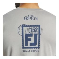 FootJoy 152nd Open Postage Stamp Golf T-Shirt 32470 11 FootJoy 152nd Open Postage Stamp Golf T-Shirt 32470 -Clarkes Golf Store FootJoy 152nd Open Postage Stamp Golf T Shirt 4