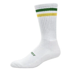Footjoy ComfortSof Crew Golf Socks | 3 Pack 11506 -Clarkes Golf Store FootJoy ComfortSof Crew Golf Socks 3 Pack White 11506D 2 2300x2300.progressive Photoroom