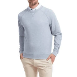 FootJoy Crew Neck Golf Pullover 88408 -Clarkes Golf Store FootJoy Crew Neck Golf Pullover 2 3