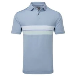 FootJoy Double Chest Band Pique Golf Polo Shirt 81573