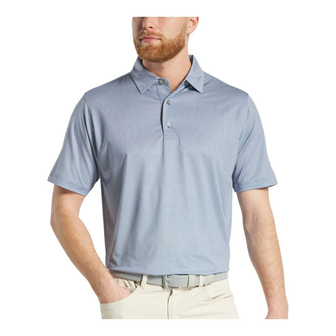 FootJoy 152nd Open Octagon Print Lisle Golf Polo Shirt 32534 4 FootJoy 152nd Open Octagon Print Lisle Golf Polo Shirt 32534 - Image 2