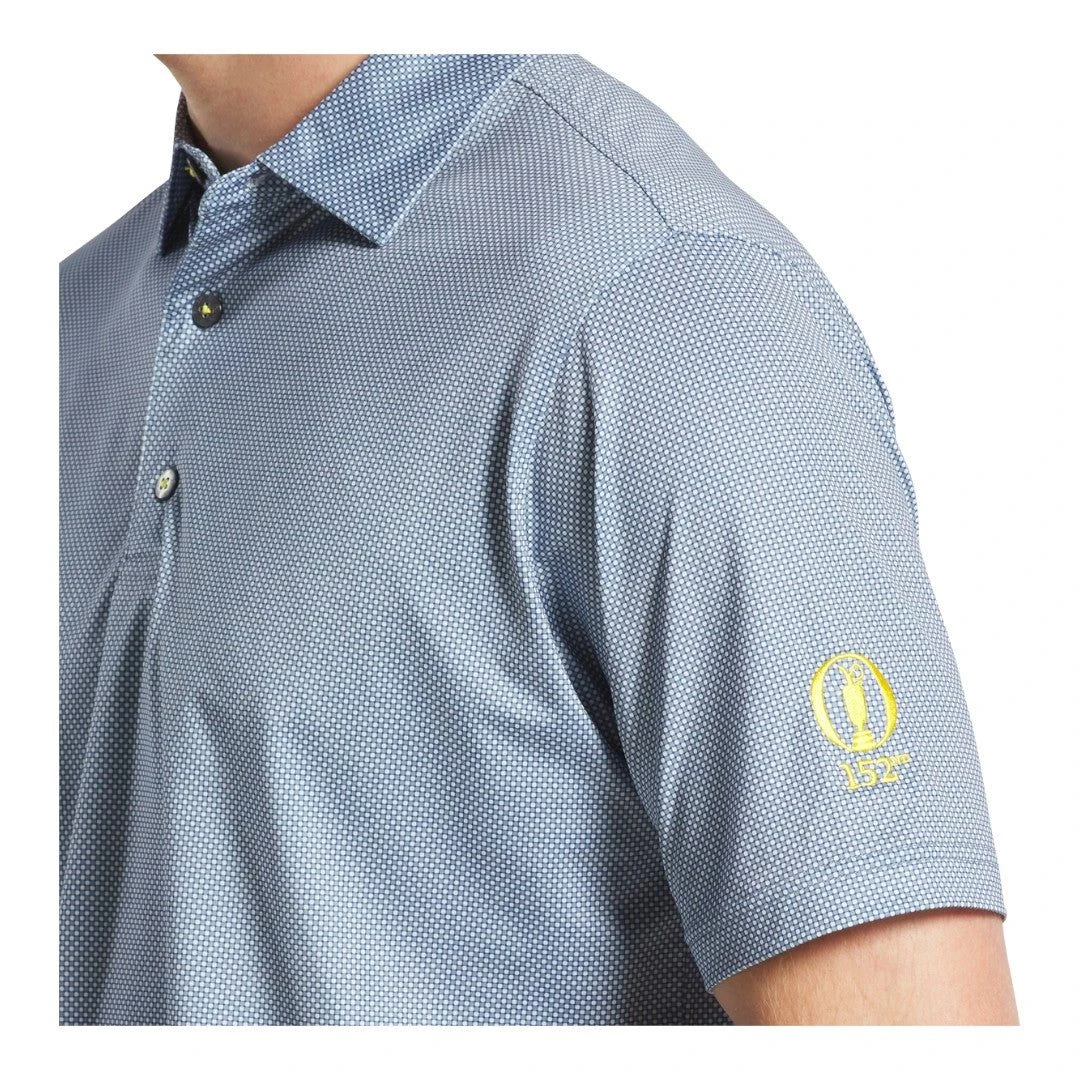 FootJoy 152nd Open Octagon Print Lisle Golf Polo Shirt 32534 7 FootJoy 152nd Open Octagon Print Lisle Golf Polo Shirt 32534 - Image 5
