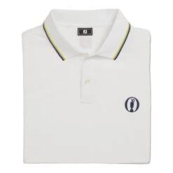FootJoy 152nd Open Solid Trim Golf Polo Shirt 32533 -Clarkes Golf Store FootJoy Open Solid Trim Golf Polo 32533 13