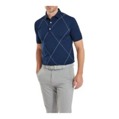 FootJoy Raker Print Golf Polo Shirt 81603 -Clarkes Golf Store FootJoy Raker Print Golf Polo Shirt 81603 7