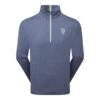 FootJoy 152nd Open Ribbed 1/4-Zip Heather Golf Pullover 32536 -Clarkes Golf Store FootJoy Ribbed 1 4 Zip Heather Golf Midlayer 1