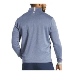 FootJoy 152nd Open Ribbed 1/4-Zip Heather Golf Pullover 32536 -Clarkes Golf Store FootJoy Ribbed 1 4 Zip Heather Golf Midlayer 6