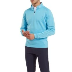 FootJoy Solid Knit Chillout Golf Pullover 80146 -Clarkes Golf Store FootJoy Solid Knit Chillout Golf Pullover 80146 9