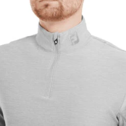 FootJoy Space Dye Brushed Chill Out Mid Layer 80149 -Clarkes Golf Store FootJoy Space Dye Brushed Chill Out Mid Layer 80149 18