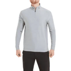 FootJoy Space Dye Brushed Chill Out Mid Layer 80149 -Clarkes Golf Store FootJoy Space Dye Brushed Chill Out Mid Layer 80149 8
