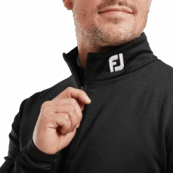 FootJoy Spacer Knit Tonal Block 1/4-Zip Golf Pullover 31941 -Clarkes Golf Store FootJoy Spacer Knit Tonal Block 1 4 Zip Golf Pullo 1