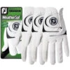 Footjoy WeatherSof Golf Glove | 3 Pack 66255 -Clarkes Golf Store Footjoy WeatherSof Golf Glove Pack 1