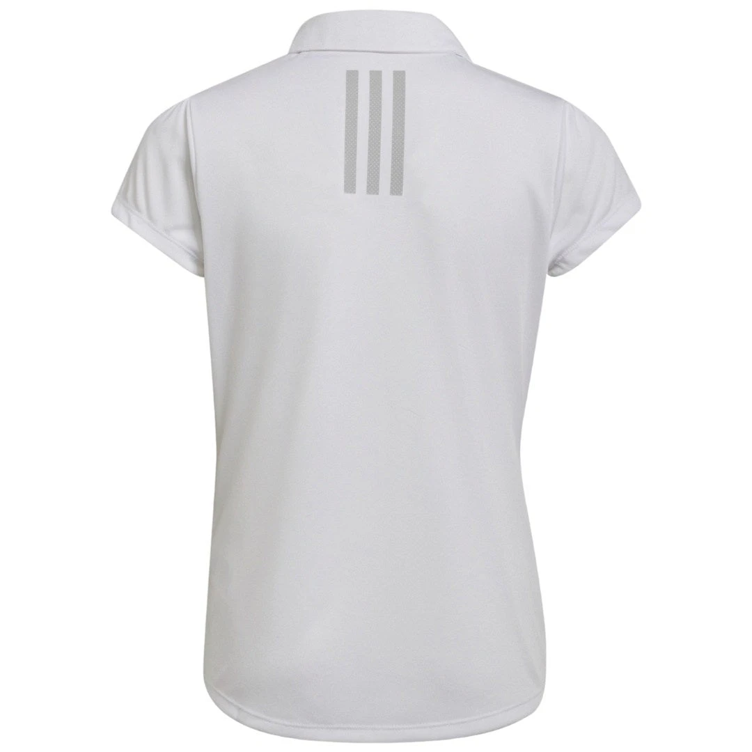 Junior Adidas Girls Performance Primegreen Golf Polo Shirt GQ2451 4 Junior Adidas Girls Performance Primegreen Golf Polo Shirt GQ2451 - Image 2